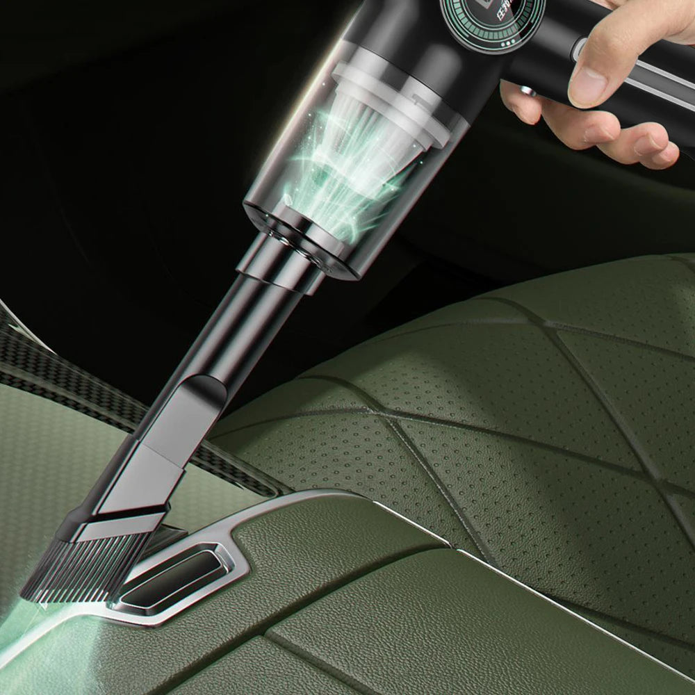 29000Pa High-Power Mini Wireless Vacuum Cleaner – Portable Handheld for Car & Home